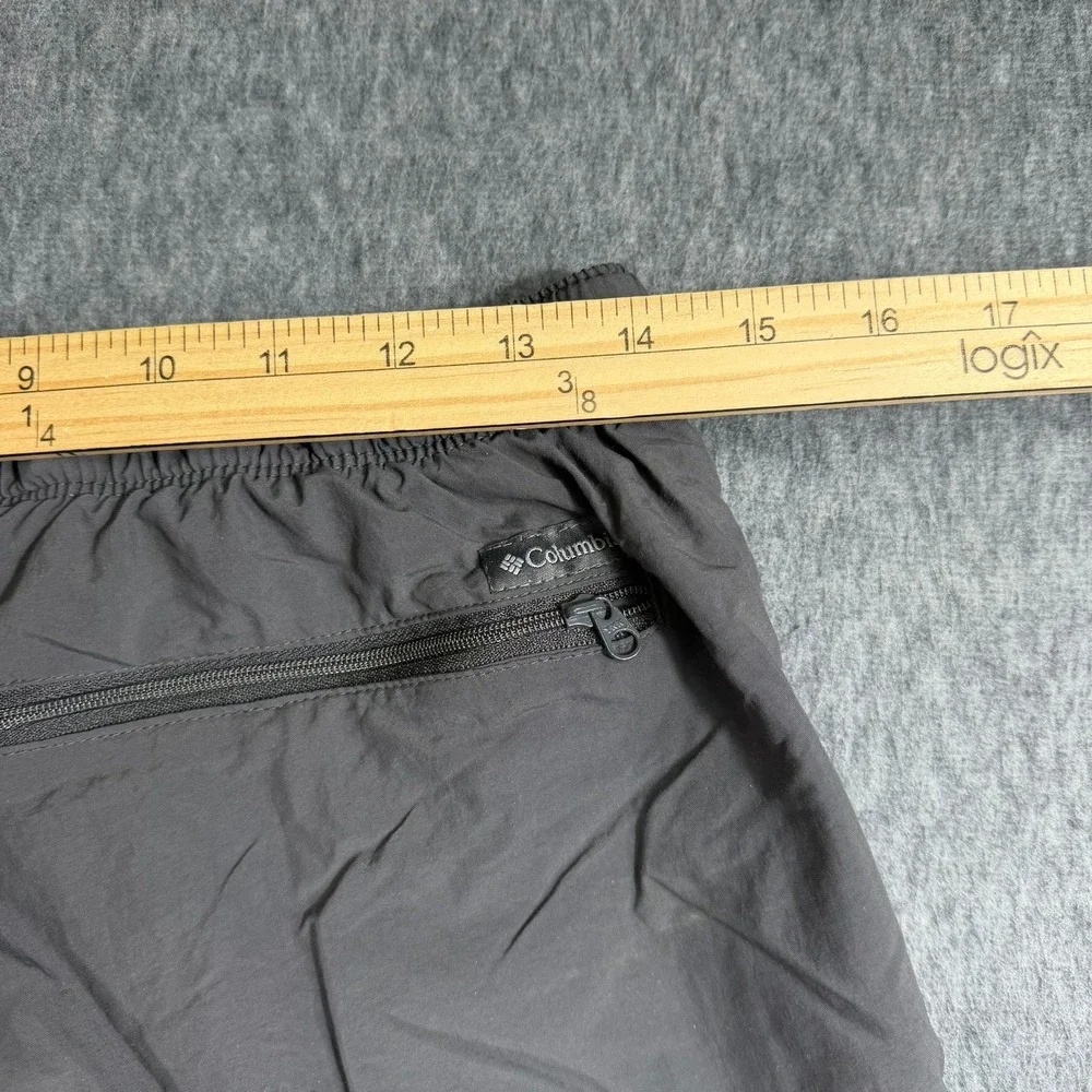Columbia Shorts Mens S Gray Nylon Belted Hiking Outdoor Performance XM4456